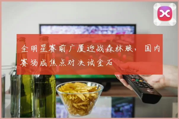 全明星赛前广厦迎战森林狼,国内赛场成焦点对决试金石 - 虎扑体育推荐